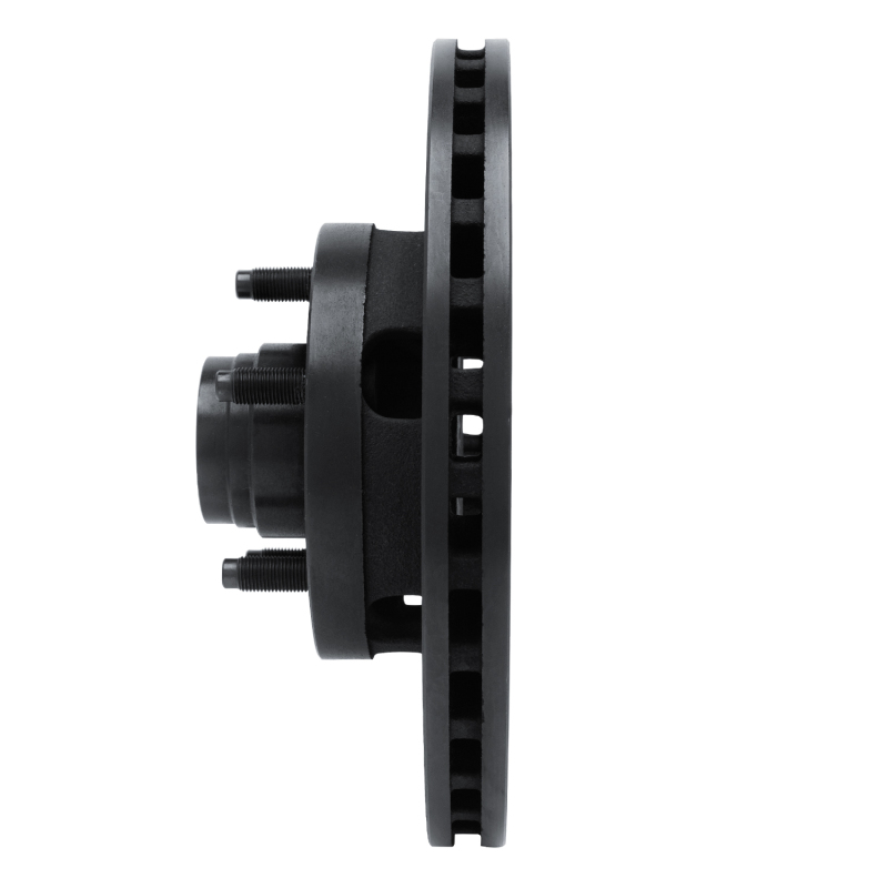 Ford Ranger Brake Rotor (1) - Front Right - R1 Concepts - Drilled & Slotted - Black - `06-`12